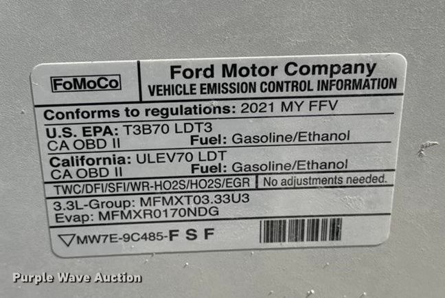 image for item EA2184 2021 Ford Explorer Police Interceptor SUV