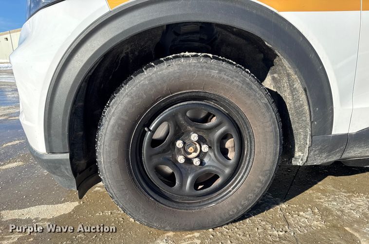 image for item EA2184 2021 Ford Explorer Police Interceptor SUV