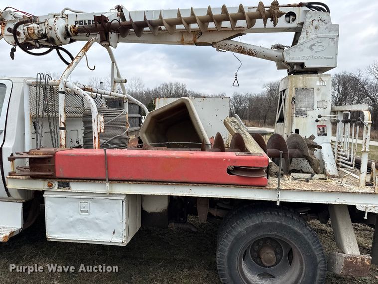 image for item EC4490 1978 Chevrolet C60 digger derrick truck