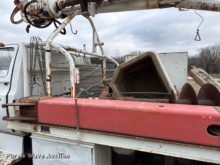 image for item EC4490 1978 Chevrolet C60 digger derrick truck