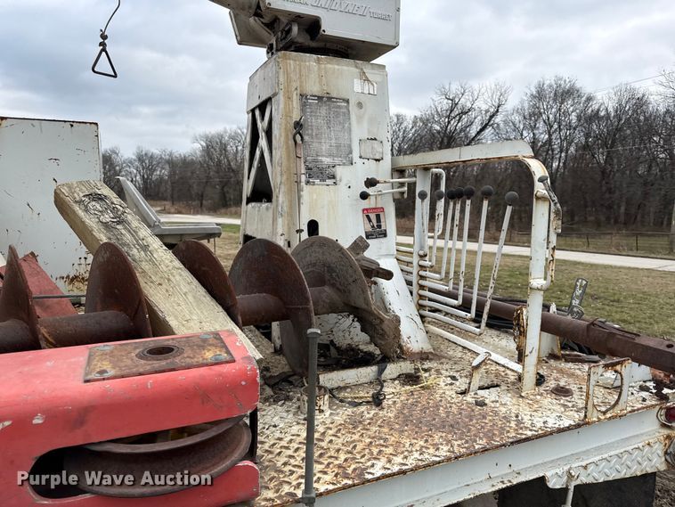 image for item EC4490 1978 Chevrolet C60 digger derrick truck