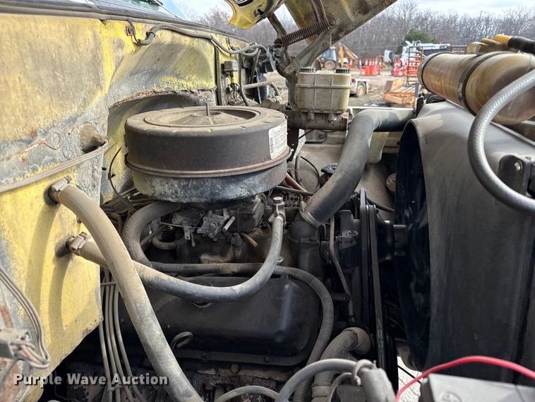 image for item EC4491 1984 GMC C7000 dump truck