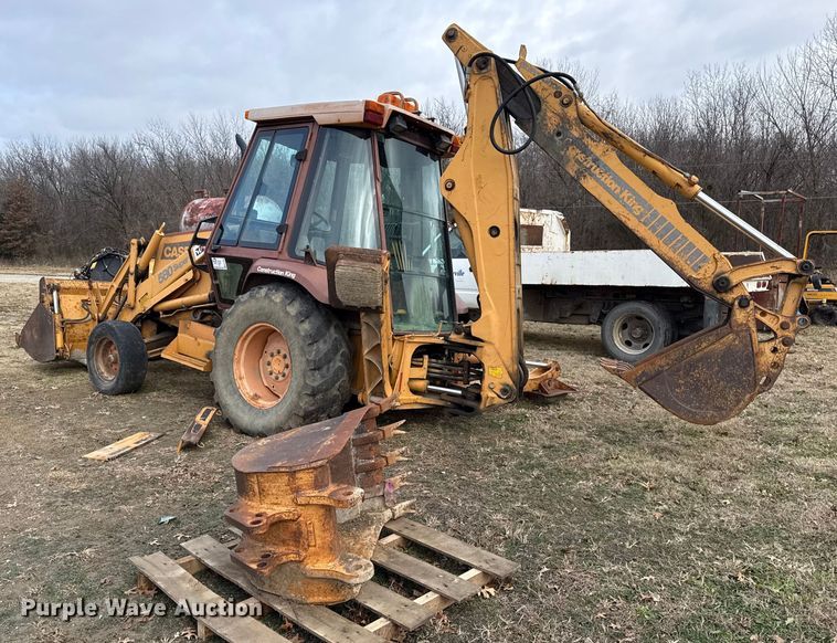 image for item EC4506 1991 Case 580 Super K backhoe