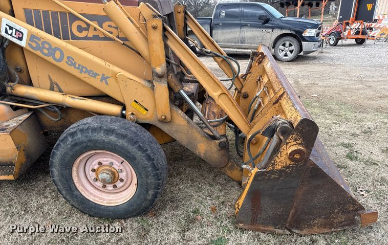 image for item EC4506 1991 Case 580 Super K backhoe
