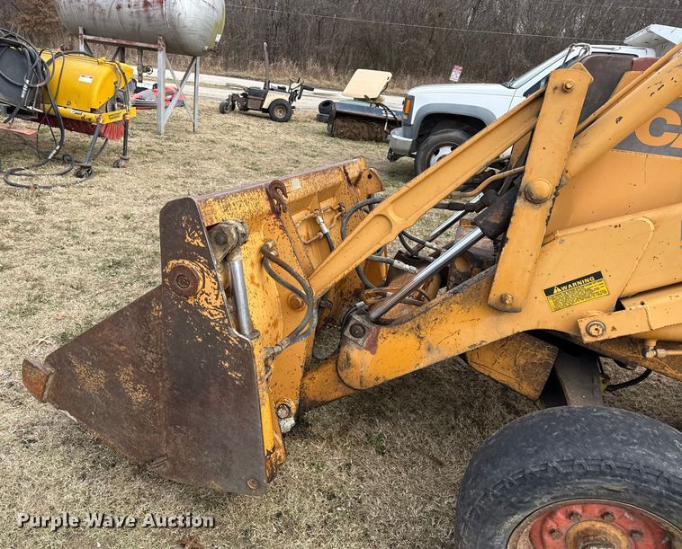 image for item EC4506 1991 Case 580 Super K backhoe