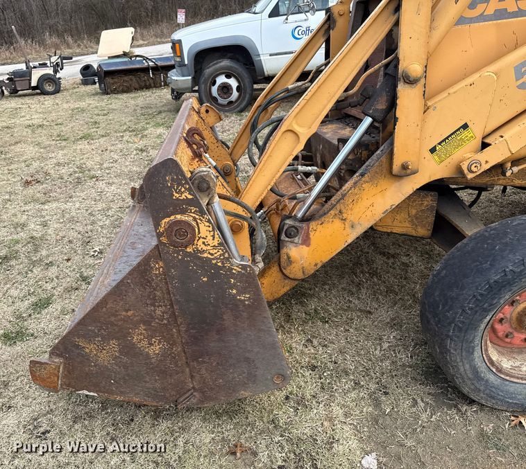 image for item EC4506 1991 Case 580 Super K backhoe
