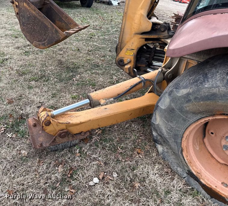 image for item EC4506 1991 Case 580 Super K backhoe