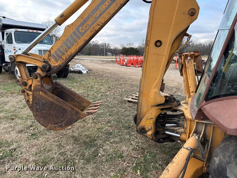 image for item EC4506 1991 Case 580 Super K backhoe