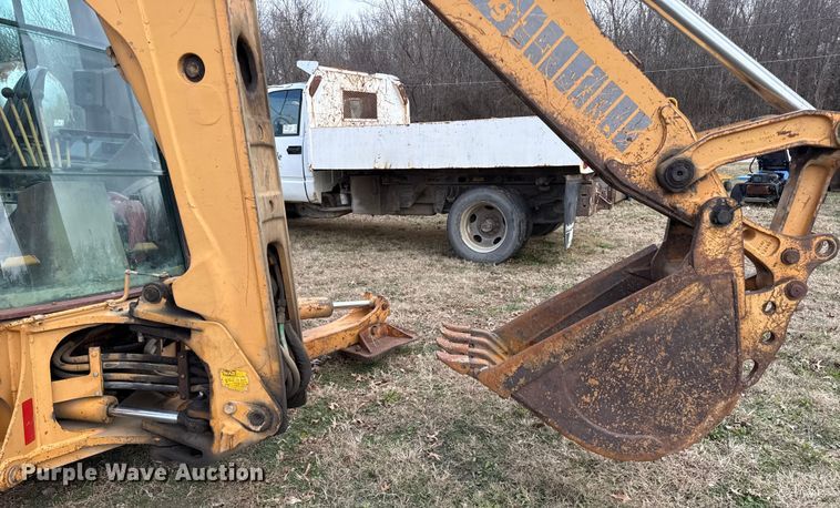image for item EC4506 1991 Case 580 Super K backhoe
