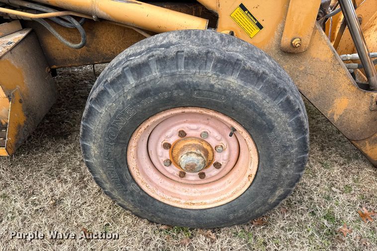 image for item EC4506 1991 Case 580 Super K backhoe