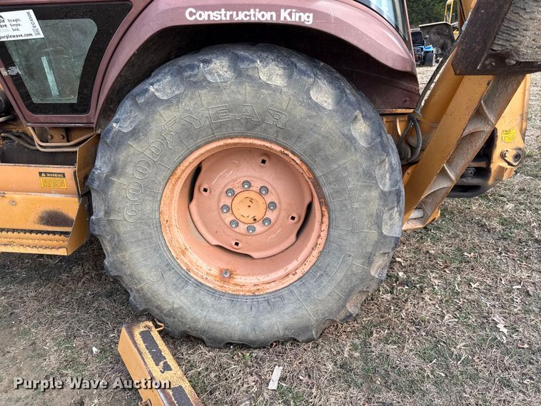 image for item EC4506 1991 Case 580 Super K backhoe