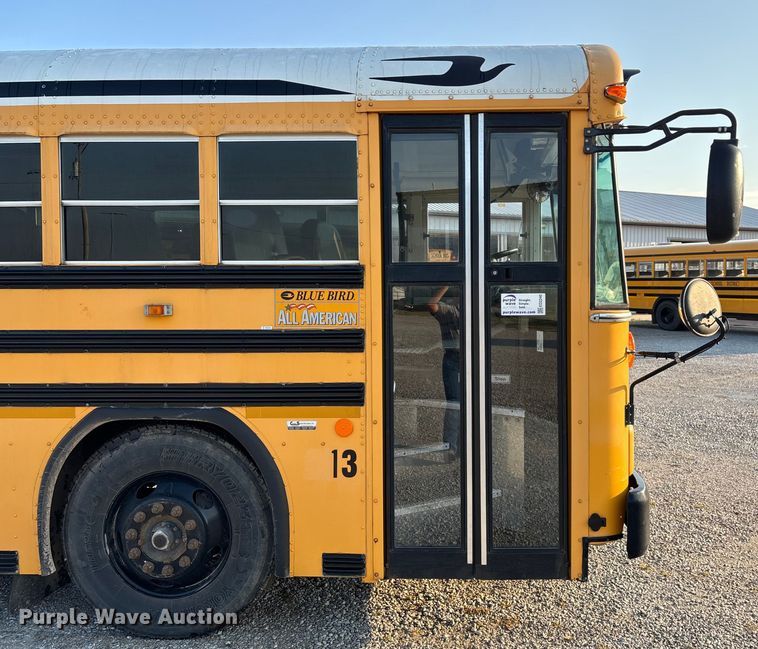 image for item ED2240 2008 Blue Bird All American school bus