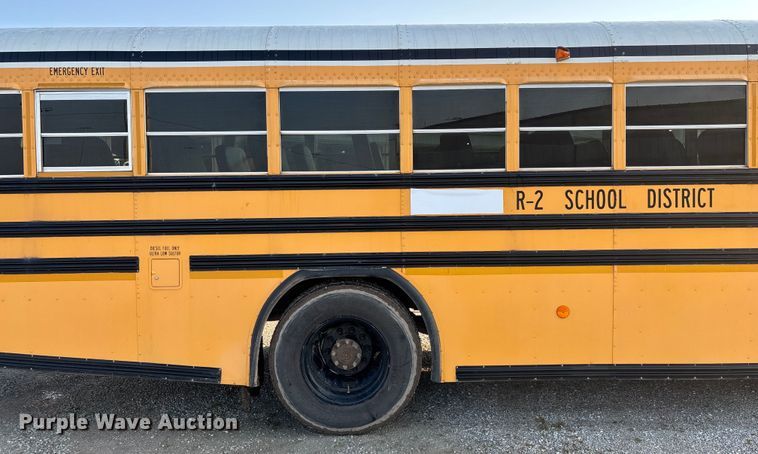 image for item ED2240 2008 Blue Bird All American school bus