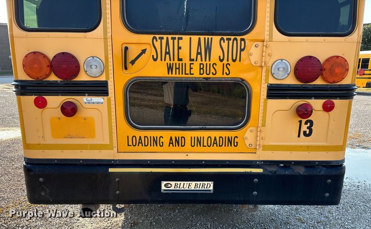 image for item ED2240 2008 Blue Bird All American school bus