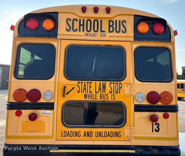 image for item ED2240 2008 Blue Bird All American school bus