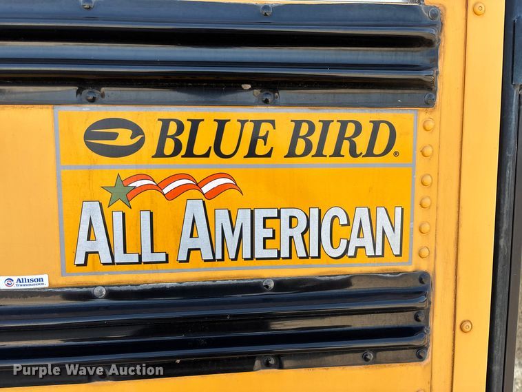 image for item ED2240 2008 Blue Bird All American school bus