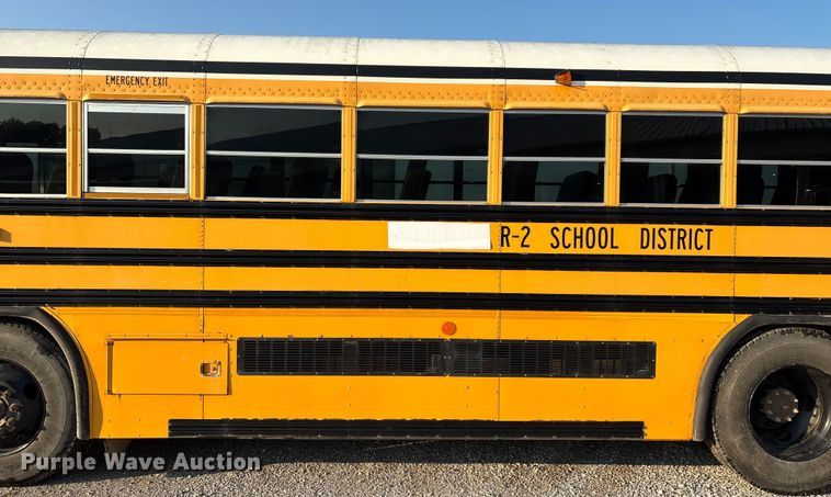 image for item ED2240 2008 Blue Bird All American school bus