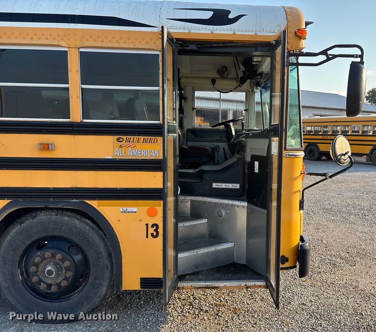 image for item ED2240 2008 Blue Bird All American school bus