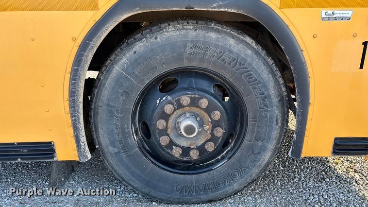 image for item ED2240 2008 Blue Bird All American school bus