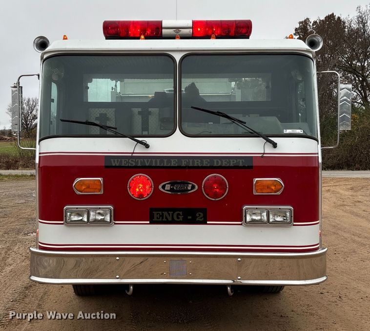 image for item EM8247 1989 Federal Motors E-One pumper fire truck