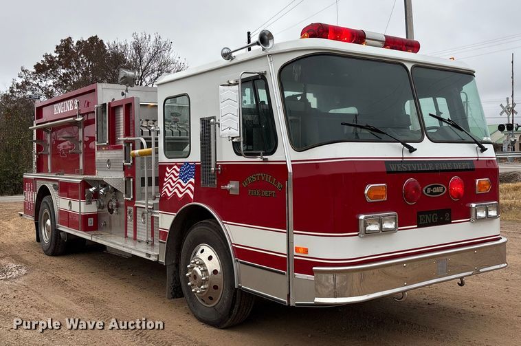 image for item EM8247 1989 Federal Motors E-One pumper fire truck