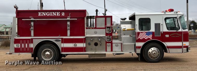 image for item EM8247 1989 Federal Motors E-One pumper fire truck