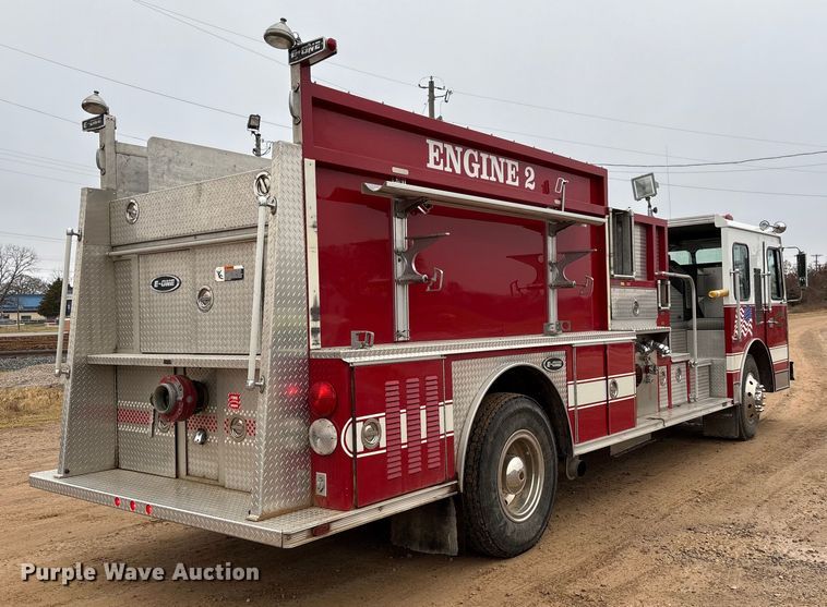 image for item EM8247 1989 Federal Motors E-One pumper fire truck