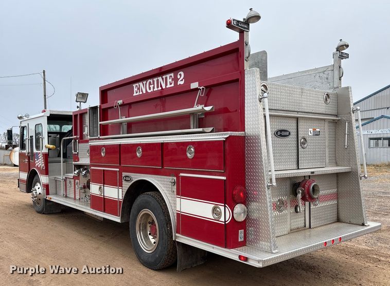 image for item EM8247 1989 Federal Motors E-One pumper fire truck