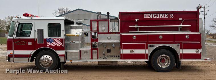 image for item EM8247 1989 Federal Motors E-One pumper fire truck