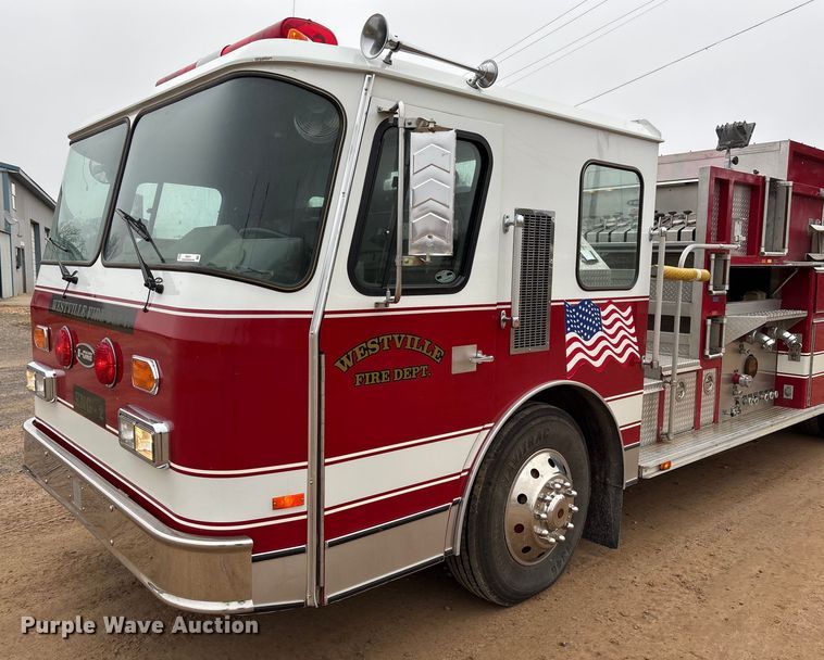 image for item EM8247 1989 Federal Motors E-One pumper fire truck