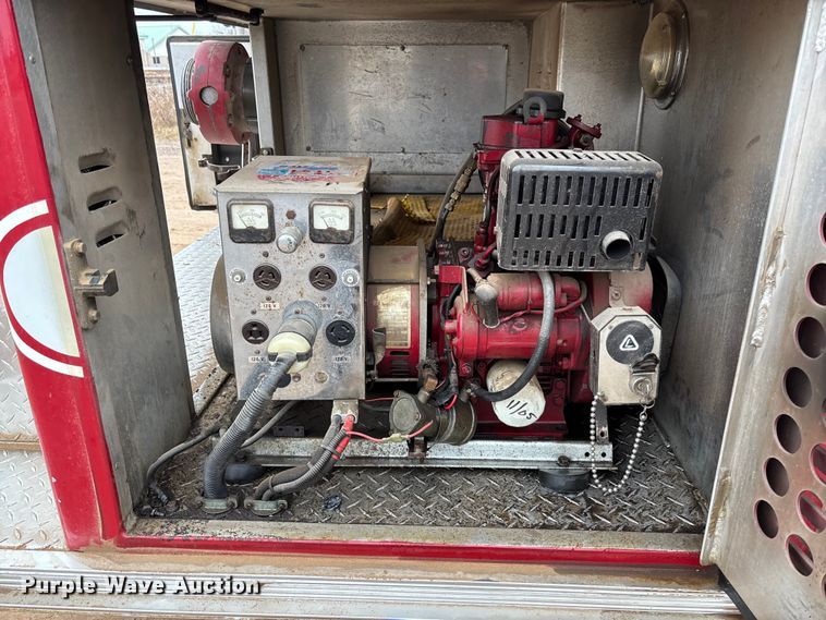 image for item EM8247 1989 Federal Motors E-One pumper fire truck