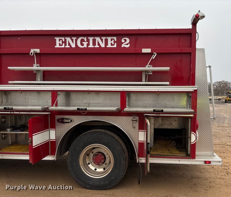 image for item EM8247 1989 Federal Motors E-One pumper fire truck