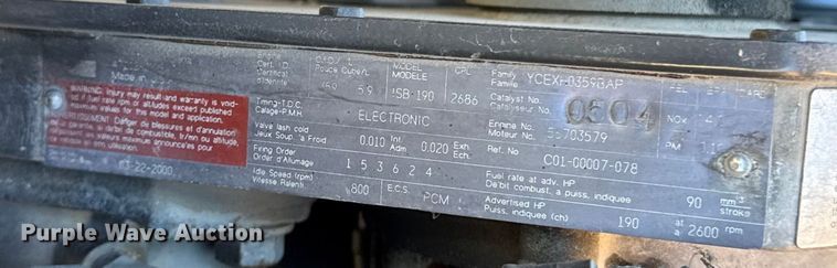 image for item EN0113 2001 Frightliner Thomas  bus