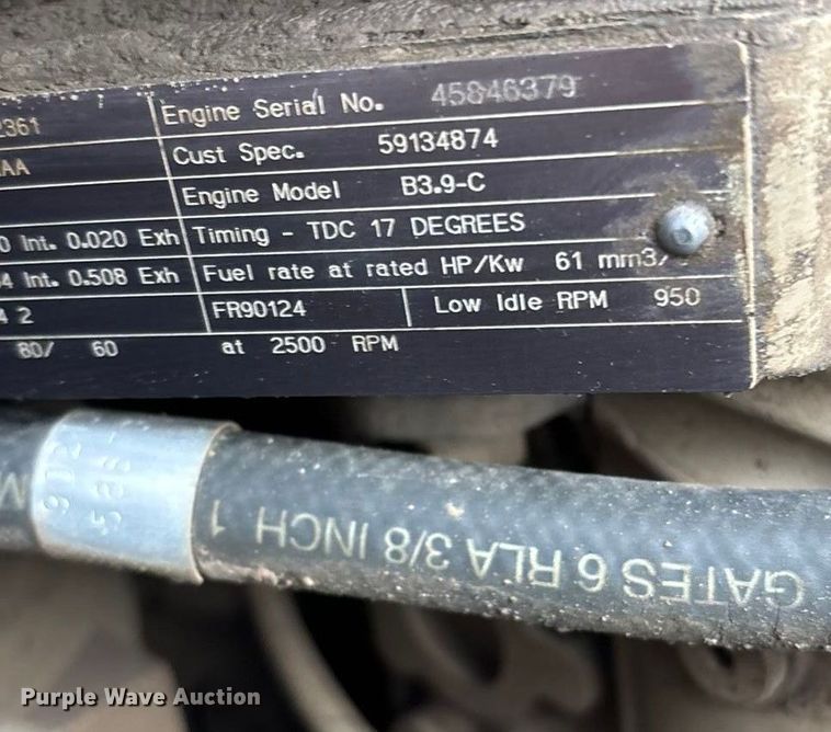 image for item EN5620 1999 Ingersoll Rand DD-70 double drum vibratory roller