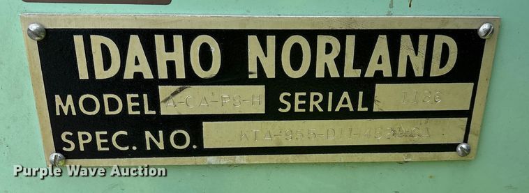 image for item EN5875 Idaho Norland A-CA-PS-H Snow Blower