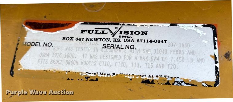 image for item EN5876 Broce broom