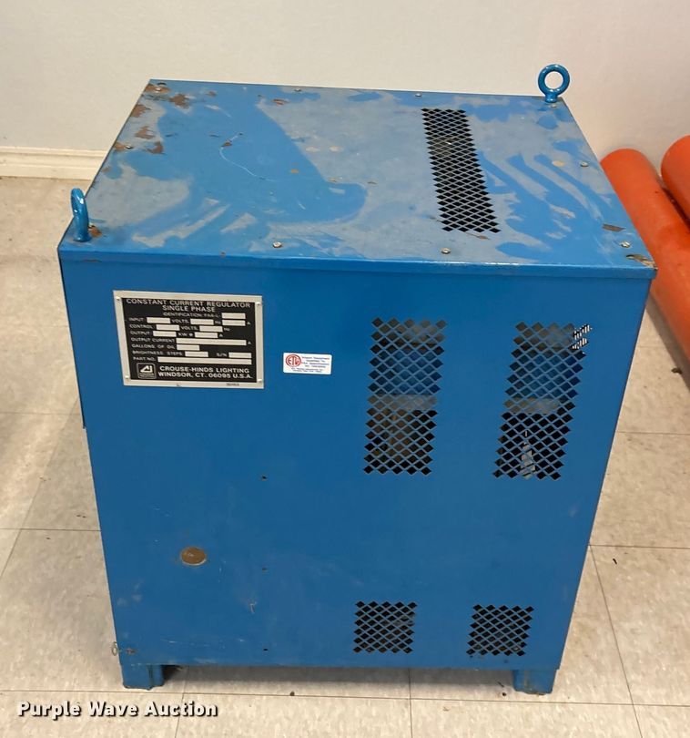 image for item EN5877 (4) airport runway lighting constant current regulators