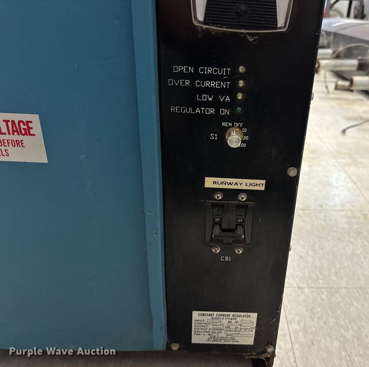 image for item EN5877 (4) airport runway lighting constant current regulators