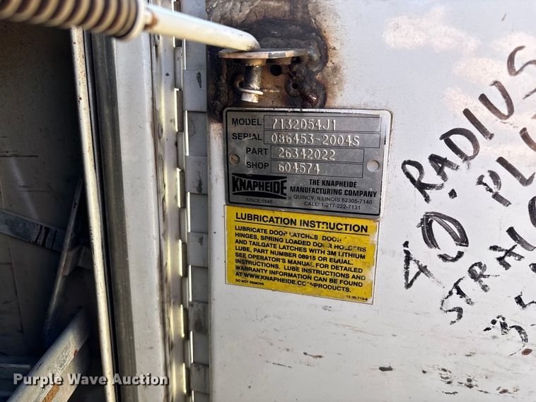 image for item EN5887 2005 Ford F450 utility / service truck