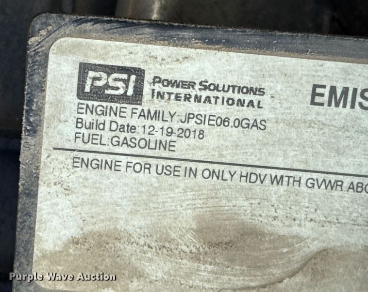 image for item EP2661 2020 Mitsubishi Fuso box truck