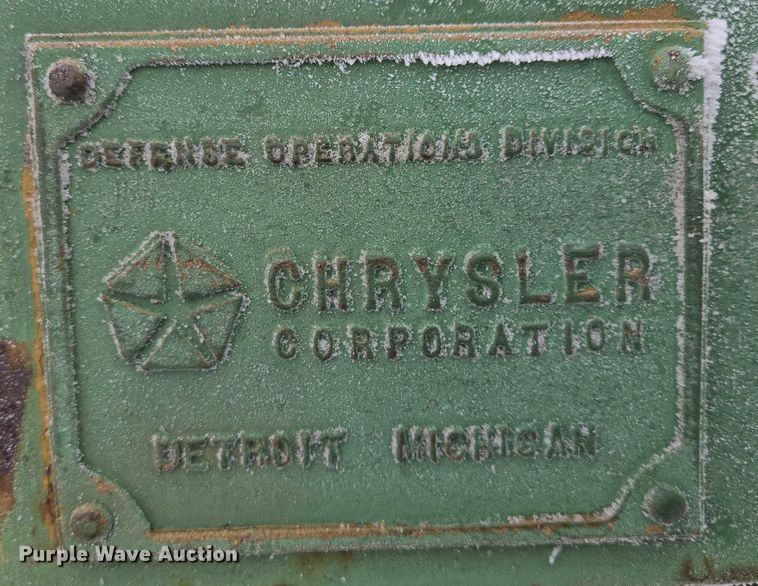 image for item ES2600 1974 Chrysler MLT-6CH telehandler