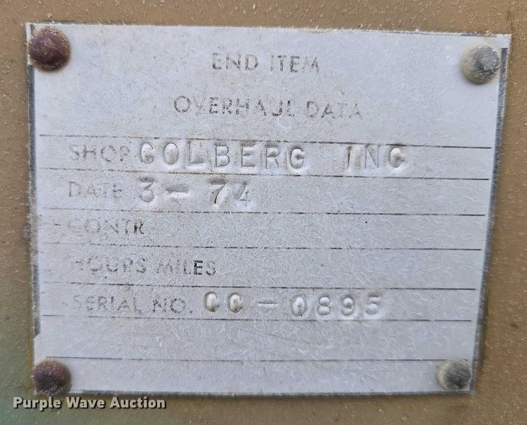 image for item ES2600 1974 Chrysler MLT-6CH telehandler