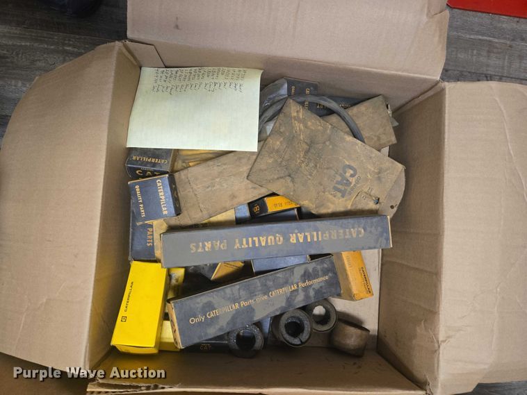 image for item ES2609 (4) boxes of Caterpillar and Komatsu parts