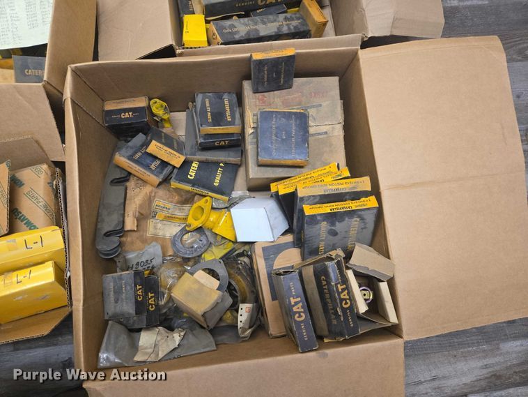 image for item ES2609 (4) boxes of Caterpillar and Komatsu parts