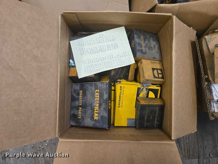 image for item ES2609 (4) boxes of Caterpillar and Komatsu parts