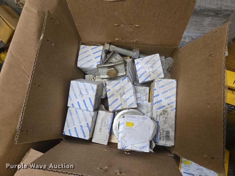 image for item ES2609 (4) boxes of Caterpillar and Komatsu parts