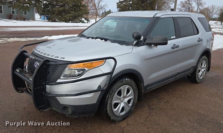 image for item ES2619 2015 Ford Explorer Police Interceptor SUV