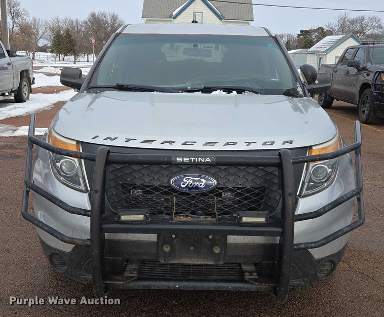 image for item ES2619 2015 Ford Explorer Police Interceptor SUV