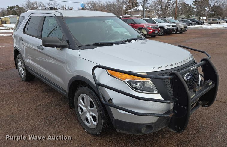 image for item ES2619 2015 Ford Explorer Police Interceptor SUV