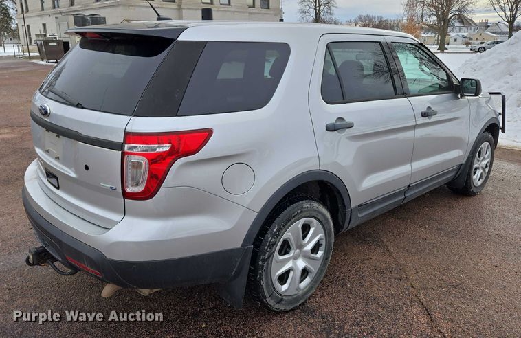 image for item ES2619 2015 Ford Explorer Police Interceptor SUV